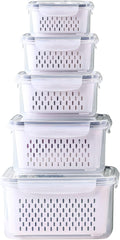 Large Fridge Food Storage Container Set by Ronanemon