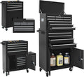 13-Drawer Double Doors Handle Rolling Tool Chest, 2 in 1 Detachable Rolling by TOKUWA