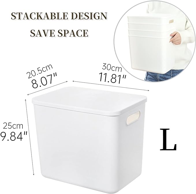 Plastic Storage Baskets Bins Boxes - Image 6