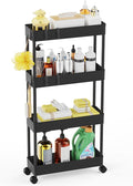 LEHOM 5.1" Slim Storage Cart by LEHOM
