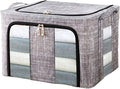 Clothes Storage Bins 50x40x33cm, 66L Waterproof Foldable Fabric Container by Unknown