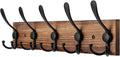 Coat Rack Wall Mount Wooden Hat Rack by Kuhome