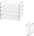 4-Tier Stackable Paper Tray Organizer by Unknown