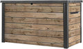 Outdoor Storage Box with Lockable Lid by Unknown