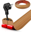 Floor Cord Cover Self Adhesive Cord Hider, 20FT Cable Management, Extension by DBHXXMB-HH