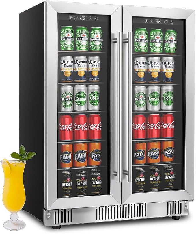 Compact 176 Can/5.3 Cubic Foot Beverage Fridge by Unknown