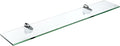 Spancraft Glass H-10x30-Chrome Heron Glass Shelf by Spancraft