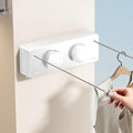 Retractable Clothesline Indoor, Non-Sagging Twin Clothes Line Retracting by MUSTORN