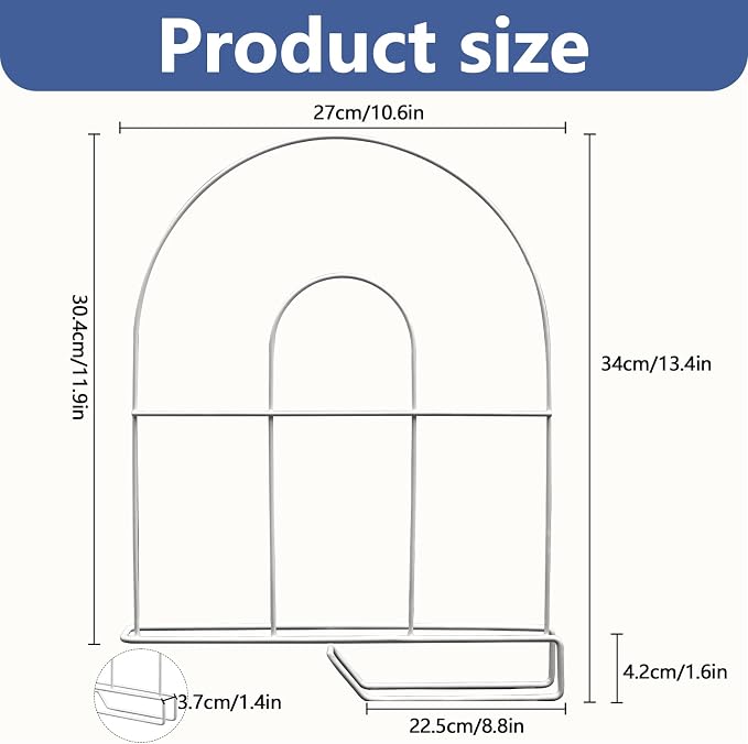 4-Pack 12" Tall Shelf Dividers - Image 2