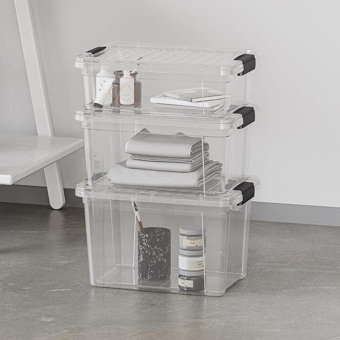 Superio Clear Storage Boxes - Image 7