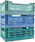 Collapsible Storage Box, Foldable Crate Organizer Bin by LunaCrates