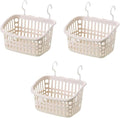 3PCS Plastic Hanging Baskets for Shower, Organizer by Doitxue