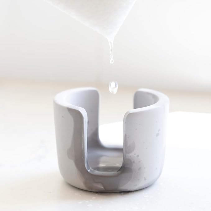 Selegna Diatomite Stone Sponge Caddy – Quick Drying Diatomaceous Earth Sink - Image 2