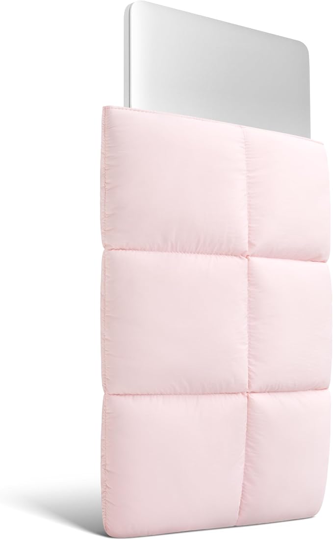 Comfyable Puffy Laptop Sleeve 15 Inch 16 Inch, Quilted Puffer Laptop Carrying - Image 2