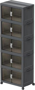Stackable Storage Bins, 164GAL Foldable Cabinet Storage Bins by ONAIL