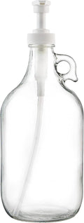 kitchentoolz Half Gallon Glass Laundry Detergent Dispenser- Large Jug by KITCHENTOOLZ