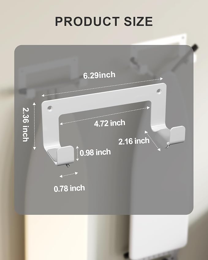 2PC Ironing Board Hanger Wall Mount Stainless Steel, Y T Leg Ironing Board - Image 4