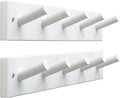 SKOLOO Wooden Wall Mounted Coat Rack, 5 Pegs Bamboo Wall Hook by SKOLOO