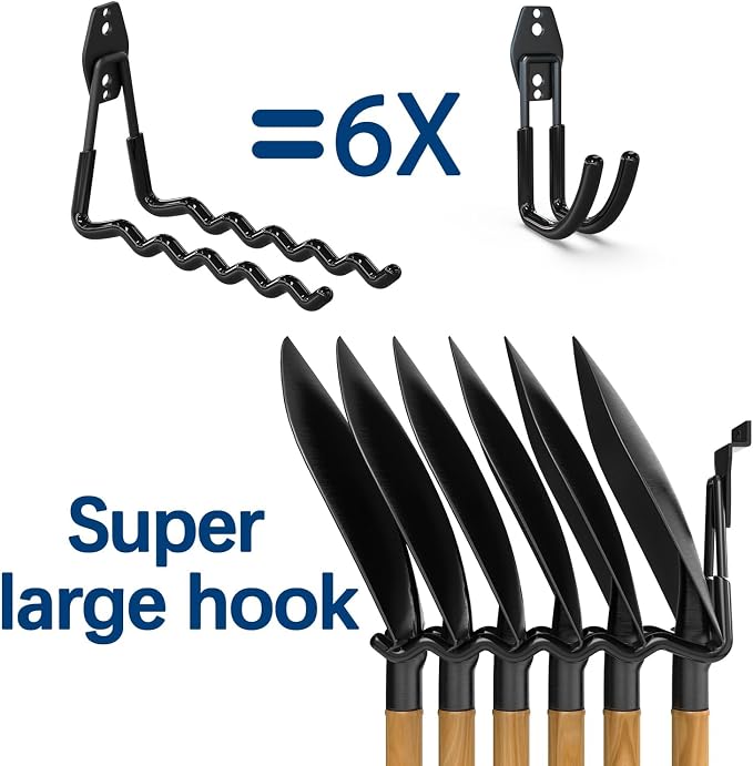 3-H Heavy Duty Garage Hooks - Image 7