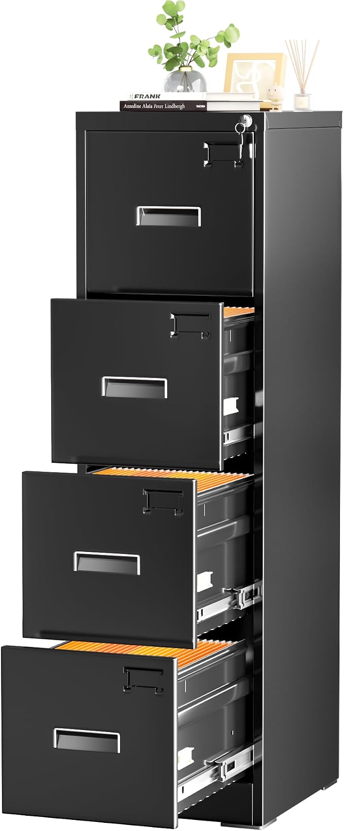 INTERGREAT 4 Drawers File Cabinet by INTERGREAT
