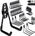 32 Pack Garage Hooks Heavy Duty, Utility Steel Garage Storage Hooks, Wall Mount by Dorisy