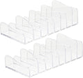 Uonlytech 2pcs Transparent Eyeshadow Palettes Organizer Makeup Holder Cosmetic by UONLYtech