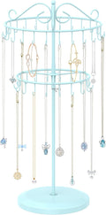 iDavosic.ly 2 Tier Rotating Necklace Holder Organizer by iDavosicly