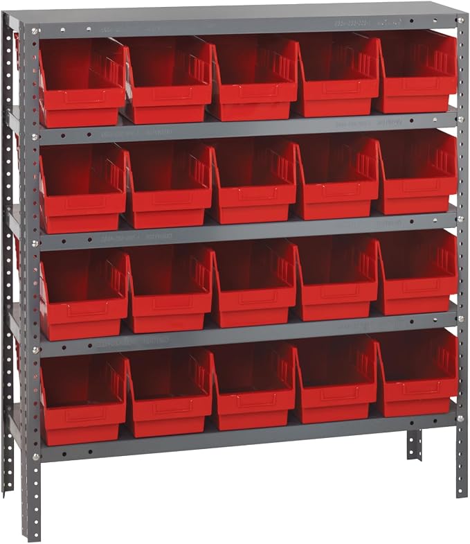 Quantum Storage Systems 1239-202RD Store More Steel Shelving Unit by QuantumStorageSystems