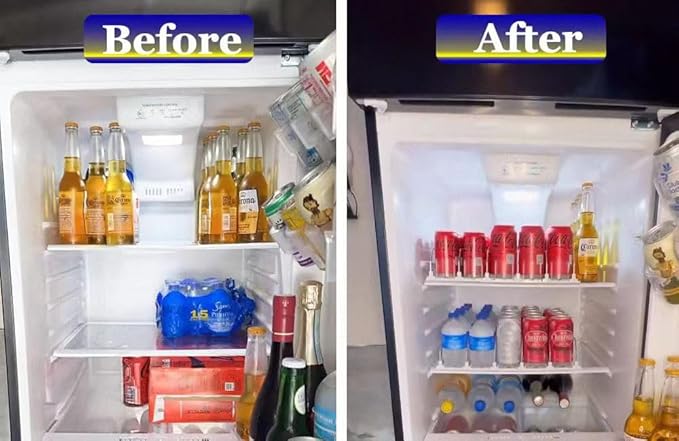 Soda Can Dispenser for Refrigerator, Automatic Pusher Glide Refrigerator - Image 4