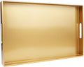 Spsyrine Gold Decorative Serving Tray by Spsyrine