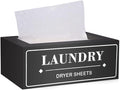 Dryer Sheet Holder Dispenser Container, Space Saving Laundry Room Organization by magicsewingmachine