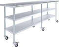 AmGood Stainless Steel Work Table by AmGood