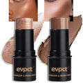 evpct 2Pcs Face Cream Contour Bronzer Sticks Makeup Highlighter Highlight by evpct