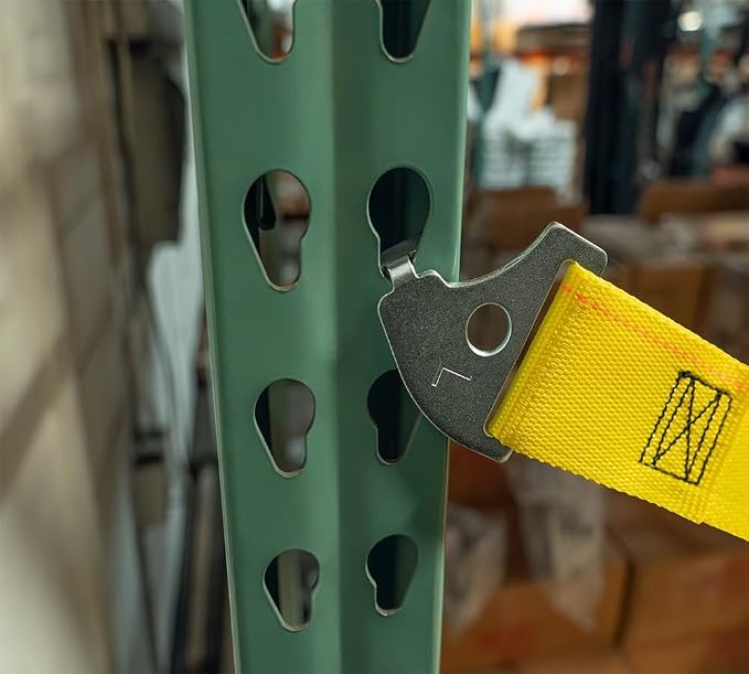Mytee Products 4 Pack 2"x98.5" Pallet Rack Safety Straps - Image 8