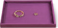 Velvet Stackable Jewelry Display Flat Tray by Dansmiy