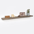 Solid Reclaimed Wood Floating Shelf 48inches Width and 8 inches Depth, Rustic by FLYJOE