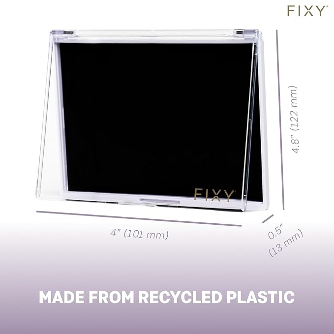 FIXY Empty Magnetic Makeup Palette Set of 5 and 20 Magnetic Metal Round Pans of - Image 3