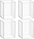 4-Piece Clear Acrylic Pen Holder & Pencil Cup by MOTOTO