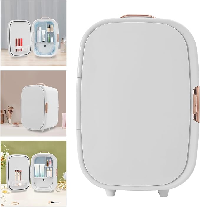 Beauty Fridge for Cosmetics Storage, 12.68Qt Mini Cosmetics Refrigerator - Image 9