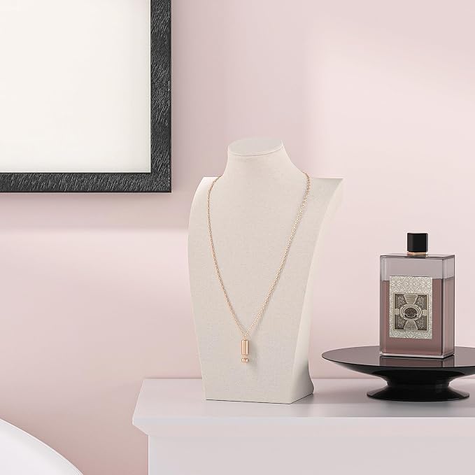 Necklace Bust Display Stand, Necklace Holder, Pendant Chain Necklace Organizer - Image 3