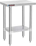 DuraSteel 24x18 Small Stainless Steel Table by DuraSteel