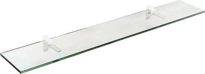 Spancraft Glass C-8x48-White Cardinal Glass Shelf by Spancraft