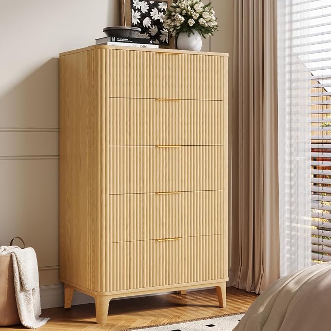 Fluted Dresser for Bedroom - Image 6