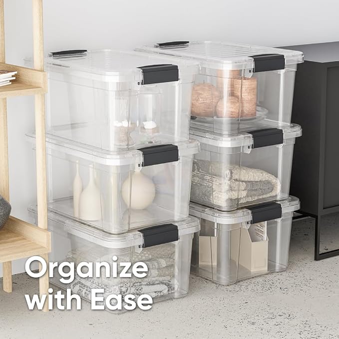 Superio Clear Storage Boxes - Image 5