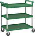 Green Utility/Bussing Cart by Krollen+Industrial