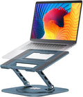 Adjustable Laptop Stand with 360 Rotating Base, Computer Stand by Aoevi