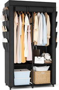 Portable Closet for Hanging Clothes, Portable Wardrobe Closet by BRFOYU