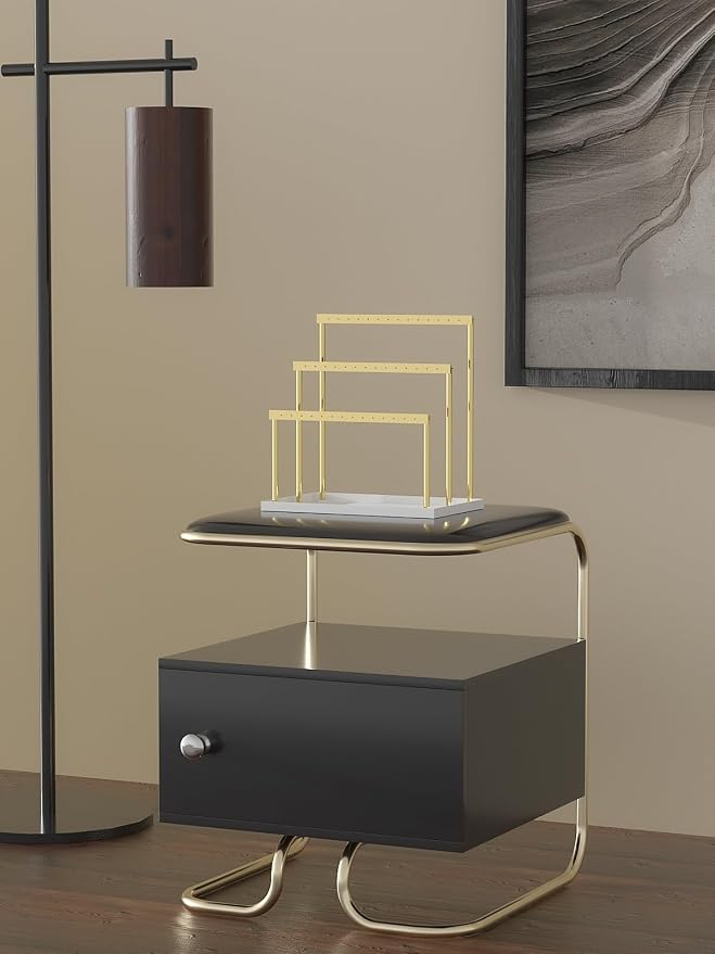 3-Tier Earring Organizer Holder Stand, Metal Jewelry Stand - Image 3