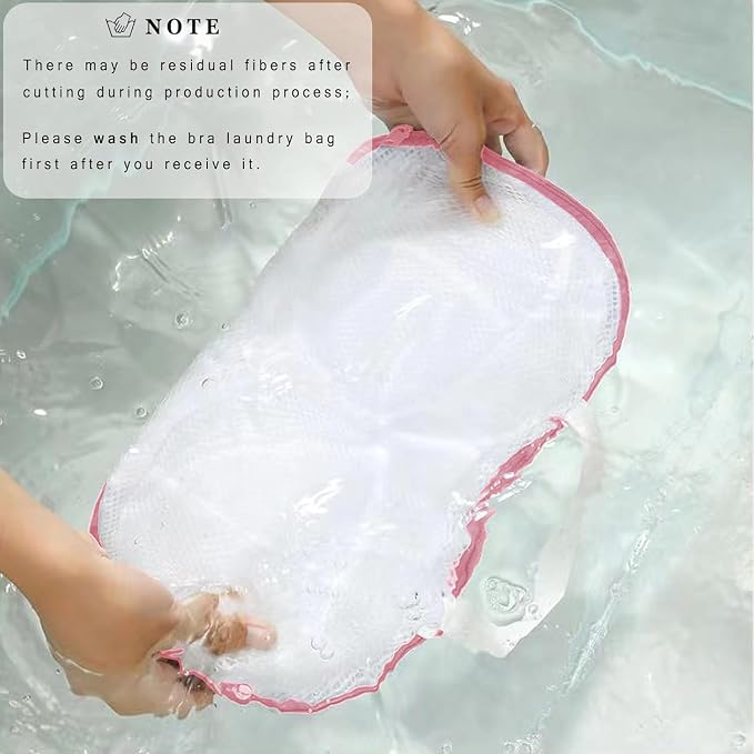 Large Bra Laundry Bags for Washing Machine, Fits All Cups Anti Deformation Bra - Image 2