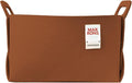 Collapsible Felt BROWN Storage Bin Large 14.6"x9.4"x9.4" – Foldable Basket by MARRONS
